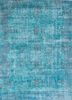lacuna blue wool hand knotted Rug - HeadShot lacuna blue wool hand knotted Rug - HeadShot