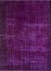 lacuna pink and purple wool hand knotted Rug - HeadShot