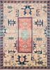 nuray beige and brown wool hand knotted Rug - HeadShot nuray beige and brown wool hand knotted Rug - HeadShot