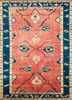 nuray red and orange wool hand knotted Rug - HeadShot nuray red and orange wool hand knotted Rug - HeadShot