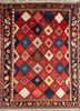 nuray red and orange wool hand knotted Rug - HeadShot nuray red and orange wool hand knotted Rug - HeadShot