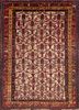 aalam ivory wool hand knotted Rug - HeadShot