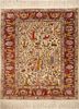 gulmarg ivory silk hand knotted Rug - HeadShot gulmarg ivory silk hand knotted Rug - HeadShot