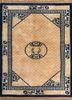 pechino beige and brown wool hand knotted Rug - HeadShot pechino beige and brown wool hand knotted Rug - HeadShot