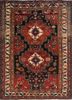 kiaan red and orange wool hand knotted Rug - HeadShot kiaan red and orange wool hand knotted Rug - HeadShot