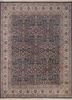 aalam grey and black wool hand knotted Rug - HeadShot aalam grey and black wool hand knotted Rug - HeadShot