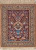 aalam red and orange wool hand knotted Rug - HeadShot aalam red and orange wool hand knotted Rug - HeadShot