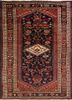 kiaan blue wool hand knotted Rug - HeadShot kiaan blue wool hand knotted Rug - HeadShot