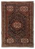aalam blue wool hand knotted Rug - HeadShot aalam blue wool hand knotted Rug - HeadShot