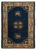 pechino blue wool hand knotted Rug - HeadShot pechino blue wool hand knotted Rug - HeadShot