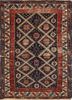 aalam blue wool flat weaves Rug - HeadShot aalam blue wool flat weaves Rug - HeadShot