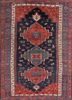 kiaan blue wool hand knotted Rug - HeadShot kiaan blue wool hand knotted Rug - HeadShot