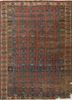 aalam blue wool flat weaves Rug - HeadShot