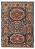 kiaan blue wool hand knotted Rug - HeadShot