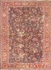 aalam grey and black wool hand knotted Rug - HeadShot