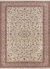 aalam ivory wool hand knotted Rug - HeadShot aalam ivory wool hand knotted Rug - HeadShot