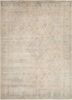 aalam ivory wool hand knotted Rug - HeadShot
