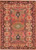 aalam pink and purple wool hand knotted Rug - HeadShot aalam pink and purple wool hand knotted Rug - HeadShot