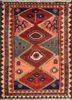nuray red and orange wool hand knotted Rug - HeadShot nuray red and orange wool hand knotted Rug - HeadShot