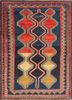 kiaan blue wool hand knotted Rug - HeadShot