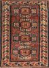 kiaan red and orange wool hand knotted Rug - HeadShot