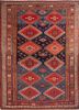 kiaan red and orange wool hand knotted Rug - HeadShot kiaan red and orange wool hand knotted Rug - HeadShot