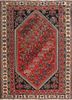 kiaan red and orange wool hand knotted Rug - HeadShot kiaan red and orange wool hand knotted Rug - HeadShot