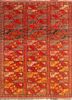 nuray red and orange wool hand knotted Rug - HeadShot nuray red and orange wool hand knotted Rug - HeadShot