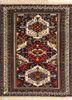 aalam blue wool hand knotted Rug - HeadShot aalam blue wool hand knotted Rug - HeadShot