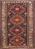 kiaan blue wool hand knotted Rug - HeadShot