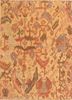 aalam gold wool hand knotted Rug - HeadShot aalam gold wool hand knotted Rug - HeadShot