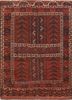 kiaan red and orange wool hand knotted Rug - HeadShot kiaan red and orange wool hand knotted Rug - HeadShot