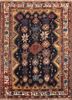 kiaan blue wool hand knotted Rug - HeadShot kiaan blue wool hand knotted Rug - HeadShot