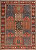 aalam blue wool hand knotted Rug - HeadShot aalam blue wool hand knotted Rug - HeadShot