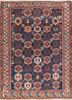 kiaan blue wool hand knotted Rug - HeadShot kiaan blue wool hand knotted Rug - HeadShot