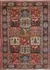 aalam blue wool hand knotted Rug - HeadShot aalam blue wool hand knotted Rug - HeadShot