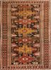 kiaan beige and brown wool hand knotted Rug - HeadShot kiaan beige and brown wool hand knotted Rug - HeadShot