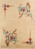 pechino gold wool hand knotted Rug - HeadShot pechino gold wool hand knotted Rug - HeadShot