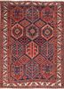 aalam blue wool hand knotted Rug - HeadShot aalam blue wool hand knotted Rug - HeadShot