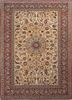 aalam ivory wool hand knotted Rug - HeadShot aalam ivory wool hand knotted Rug - HeadShot