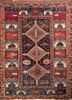kiaan blue wool hand knotted Rug - HeadShot kiaan blue wool hand knotted Rug - HeadShot