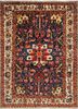 aalam blue wool hand knotted Rug - HeadShot aalam blue wool hand knotted Rug - HeadShot