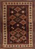kiaan grey and black wool hand knotted Rug - HeadShot kiaan grey and black wool hand knotted Rug - HeadShot