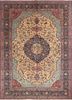 aalam gold wool hand knotted Rug - HeadShot aalam gold wool hand knotted Rug - HeadShot