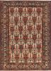 aalam ivory wool hand knotted Rug - HeadShot
