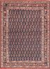 aalam blue wool hand knotted Rug - HeadShot aalam blue wool hand knotted Rug - HeadShot