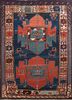 nuray blue wool hand knotted Rug - HeadShot nuray blue wool hand knotted Rug - HeadShot