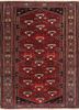 aalam red and orange wool hand knotted Rug - HeadShot aalam red and orange wool hand knotted Rug - HeadShot