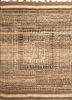nuray beige and brown wool hand knotted Rug - HeadShot nuray beige and brown wool hand knotted Rug - HeadShot