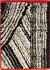zuri grey and black wool hand knotted Rug - HeadShot zuri grey and black wool hand knotted Rug - HeadShot